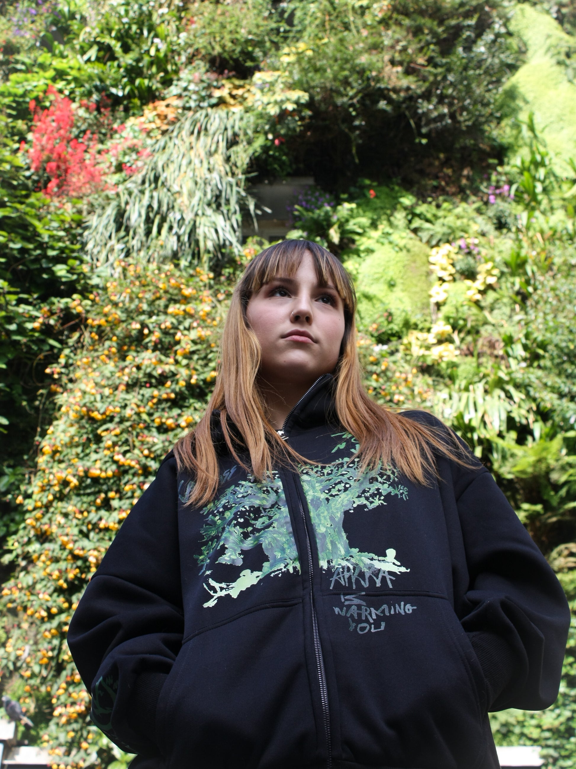 Sweat Zippé Afrka Black