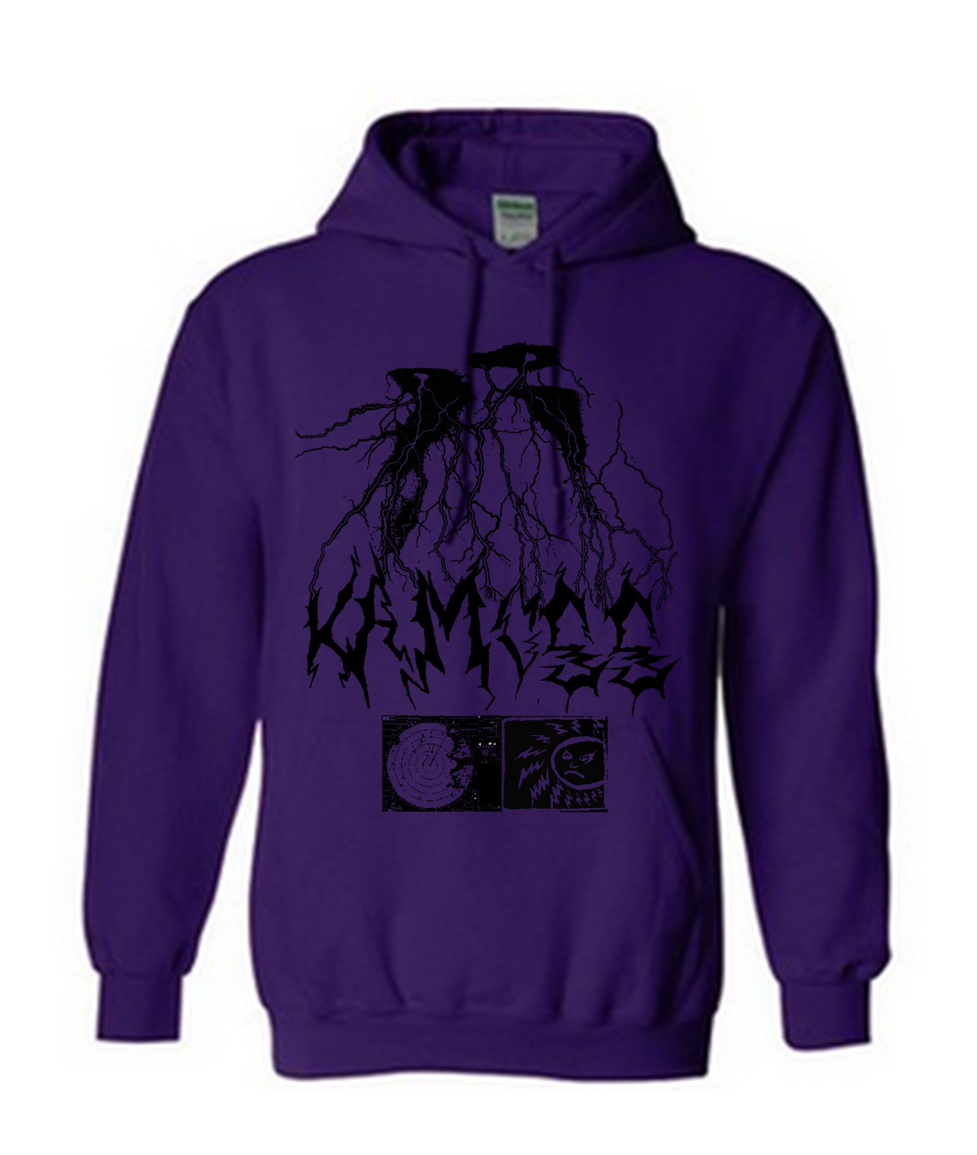 Hoodie Lightning Purple