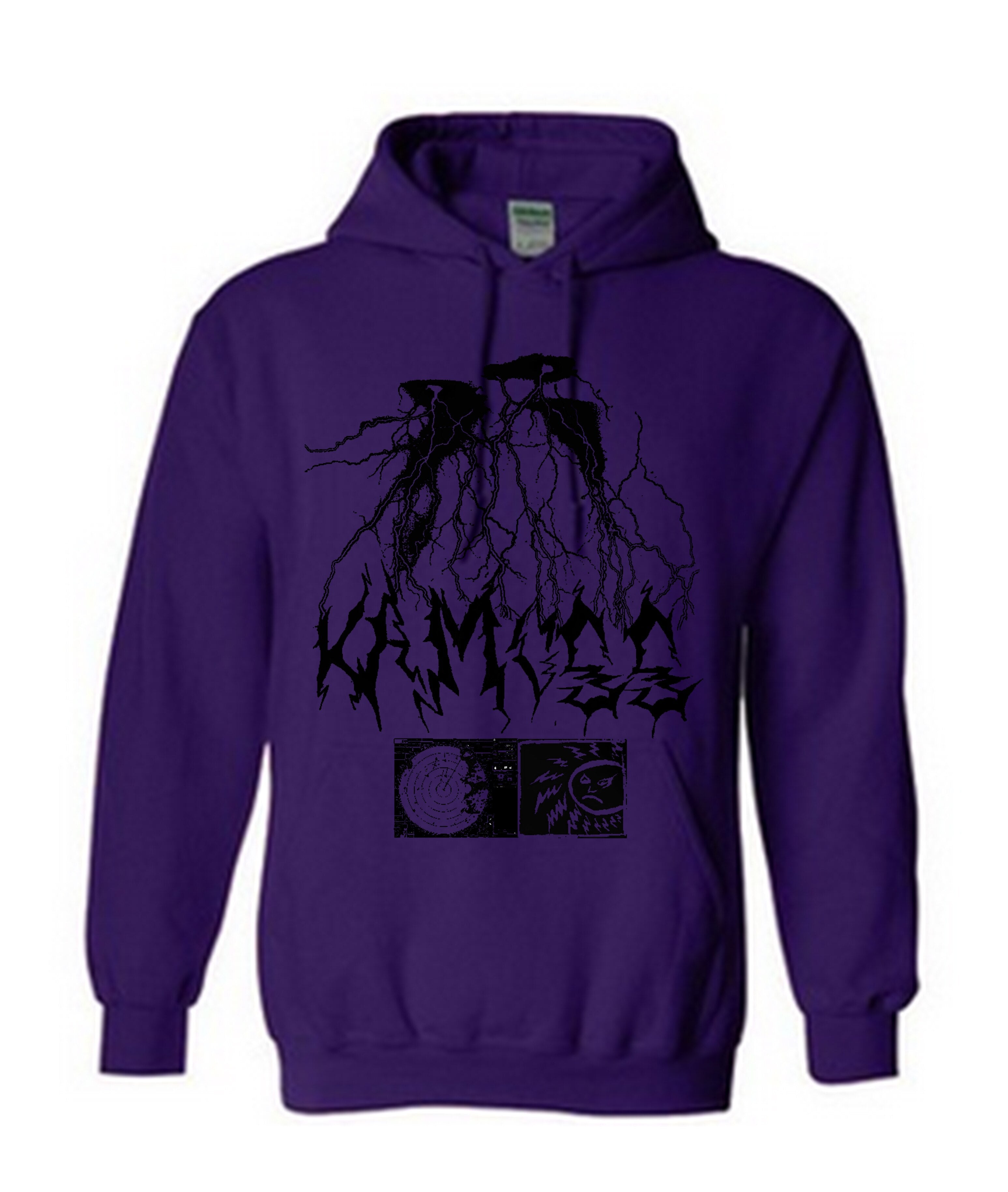Hoodie Lightning Purple