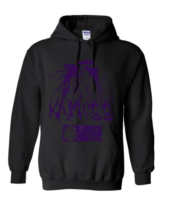 Hoodie Lightning Black