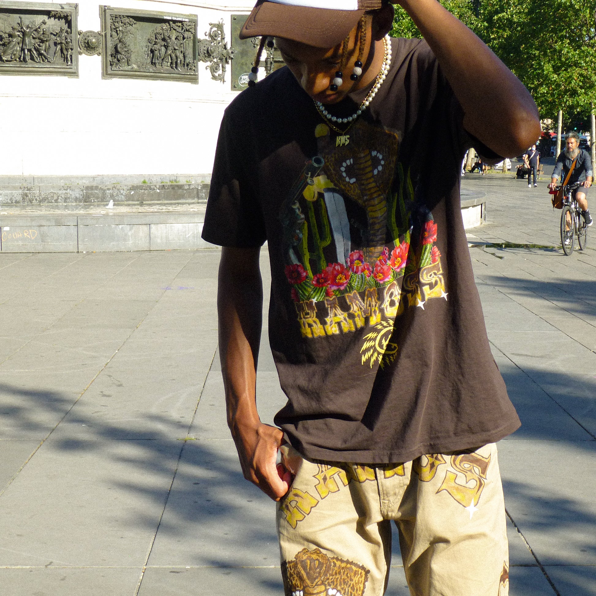 T-Shirt Black Cowboy