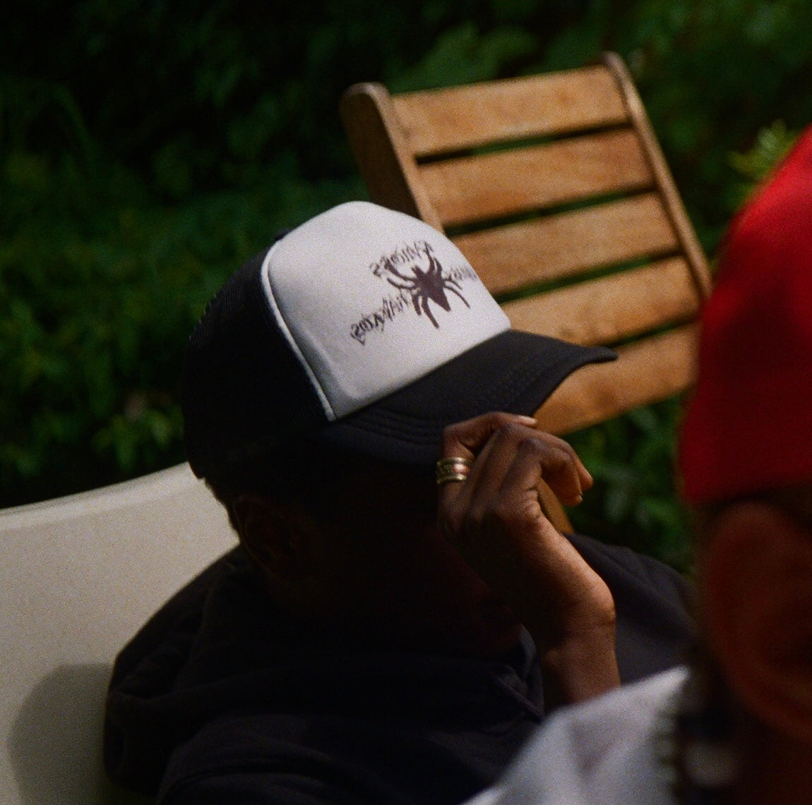 Trucker Cap Spider