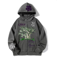 Load image into Gallery viewer, Sweat Zippé Afrka Grey
