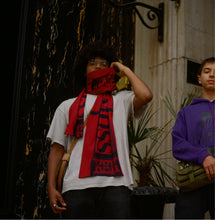 Load image into Gallery viewer, Scarf F**k Ku Klux Klan Red
