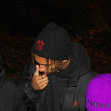Load image into Gallery viewer, Kamoss Black Beanie
